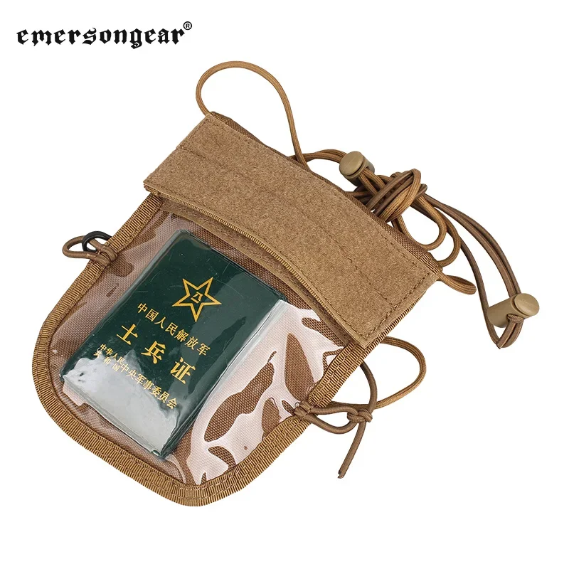 Emersongear Tactical Deluxe NEckerd ID Wallet Pouch Document Pack Panek Bags Hunting Sport Outdoor Daily Stylish