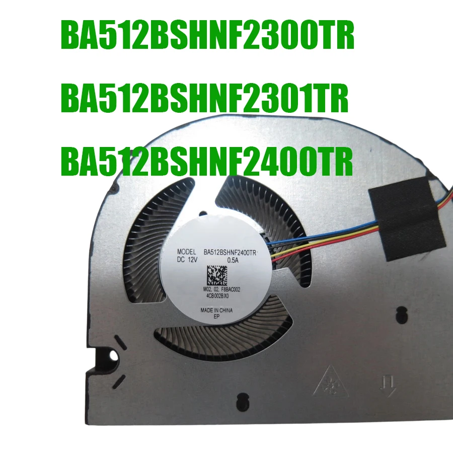 BA010BSHNF2302TR BA010BSHNF2300TR BA512BSHNF2300TR BA512BSHNF2301TR BA512BSHNF2400TR  DC12V 0.5A 4PIN CPU Fan