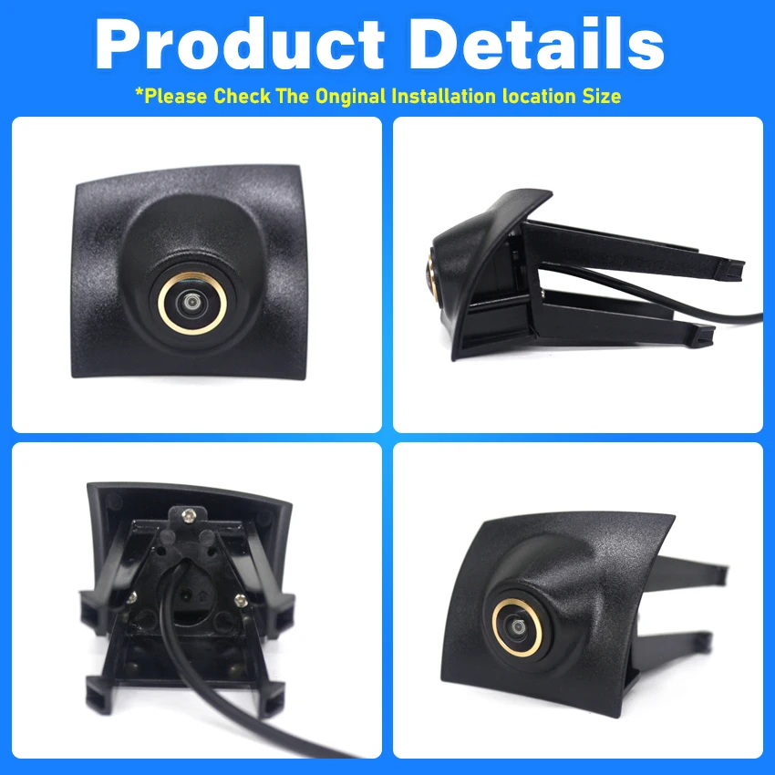 AHD CCD Car Front View Parking Night Vision Positive Waterproof Logo Camera For BMW X5 X6 F16 F15 2014 2015 2016 2017 2018 view 4