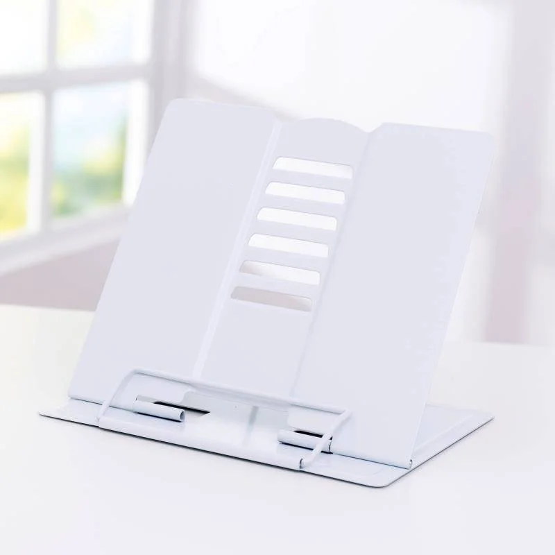 Multifunctional Desk Book Reading Metal Bookshelf Book Stand Holder Study Bookends Stationery Accessories Kids Birthday Gift