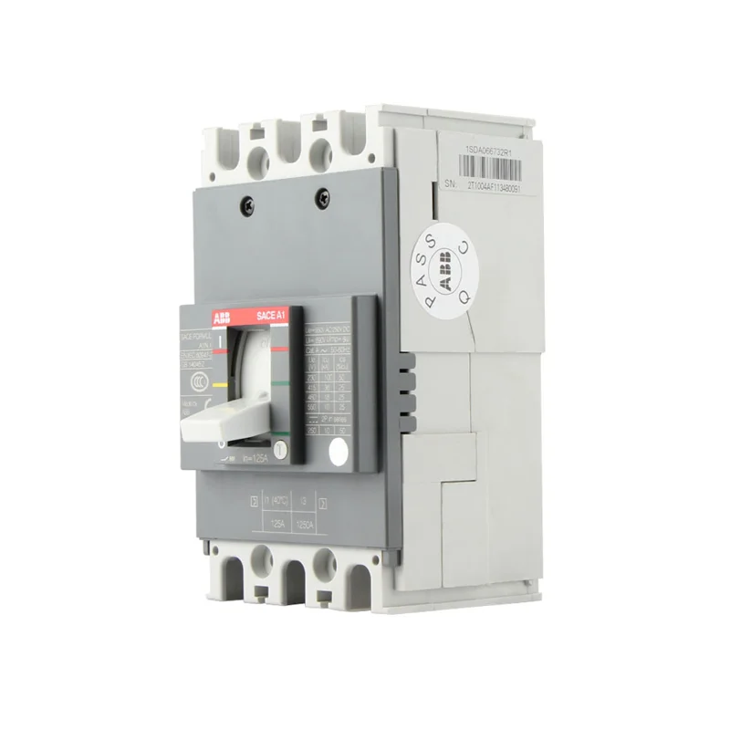 ABB Molded case circuit breaker switch A1N125 A2N250 A3N400 A3N630 3P32A40A50A63A80A125A160A200A250A320A400A630A