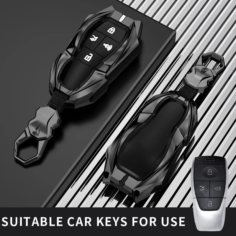 

Fit for baic car key case cover shell protector housing Senova X25 X35 X55 X65 D50 BJ40 Changhe Q25 Q35 A6 Beijing X7