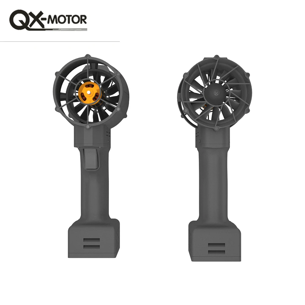 QX-MFLU 70mm QF3027-2200Kv EDF powerful turbofan, thrust 2150g, high-power automotive water/dust/snow removal powerful fan