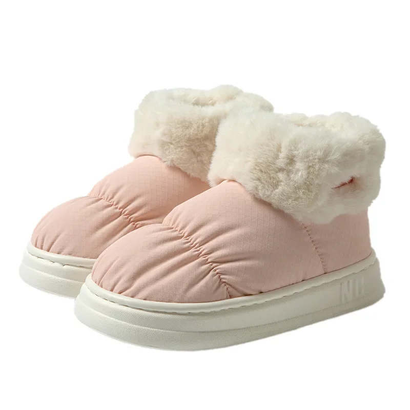 Winter women man boots snow boot plush waterproof platform cotton shoes plush warm indoor new comfort anti slip ankle boots image 5