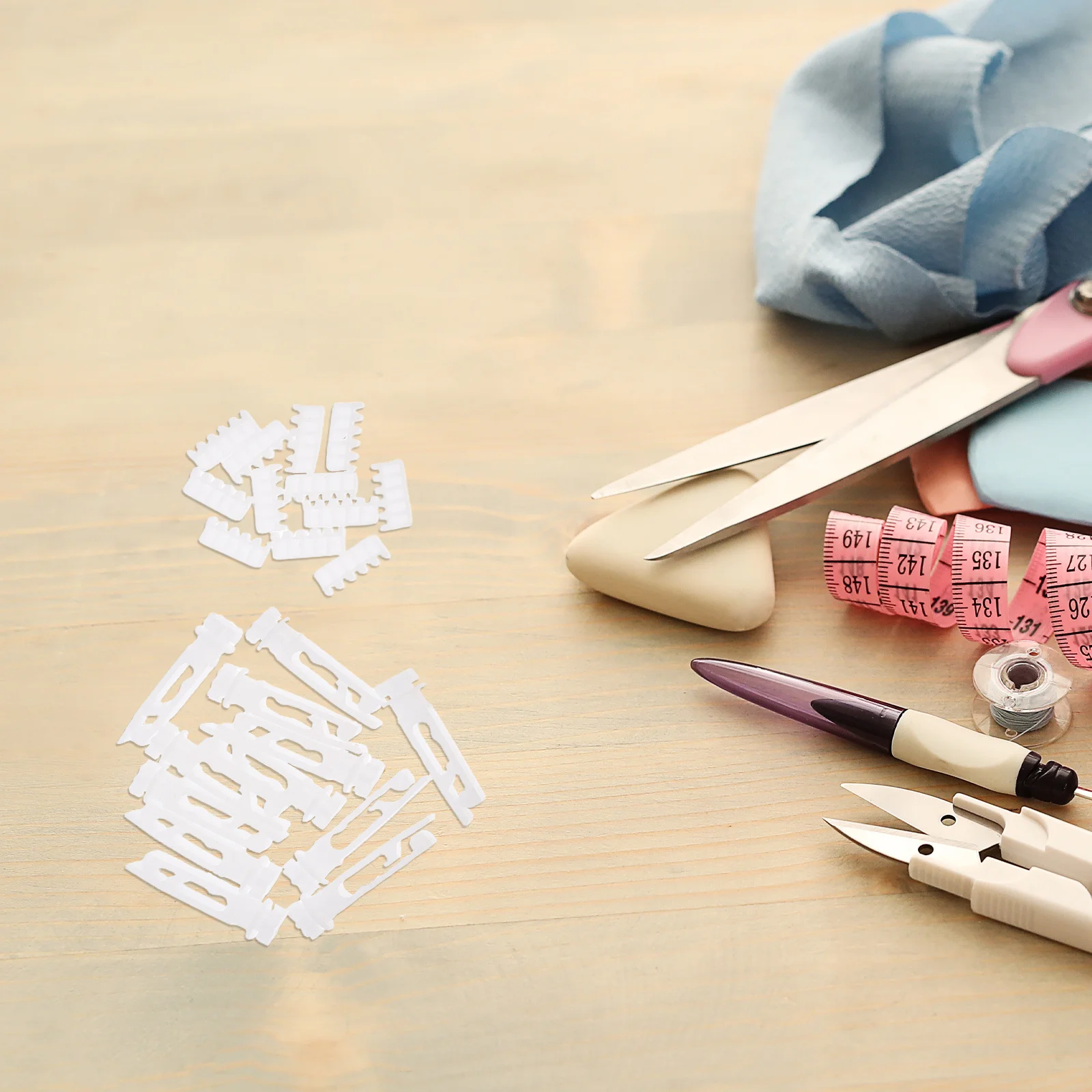 1 set 1 Set Vertical Blinds Repair Kit With Plastic Stems Gears For Smooth Operation Replacement Parts Window Blind Maintenance