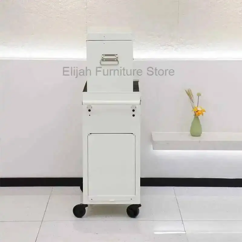 

Trolley Bar Beauty Salon Beech Drawer Equipments Chairs Shampoo Organizers Trolleys Machine Laser Roulette Storage Clinic Wheels