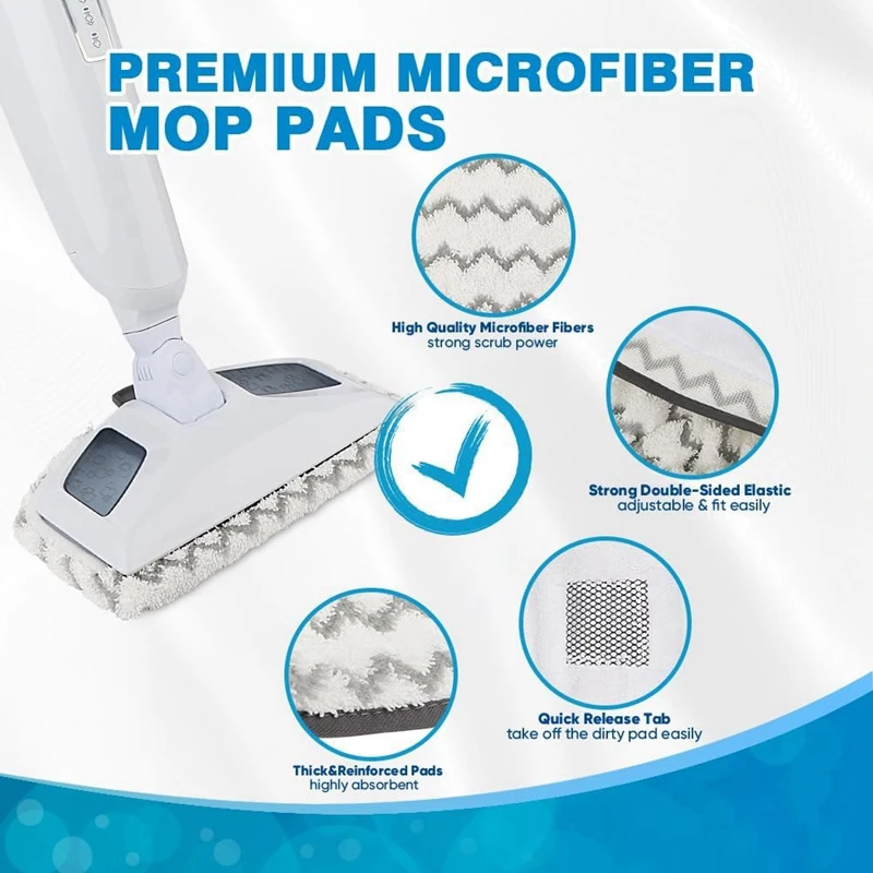 Steam Mop Teile Pads für Bissell Power fresh Steam Mop 1940 1806 1440 1544 Serie, Steam Mop Pads Nachfüllungen