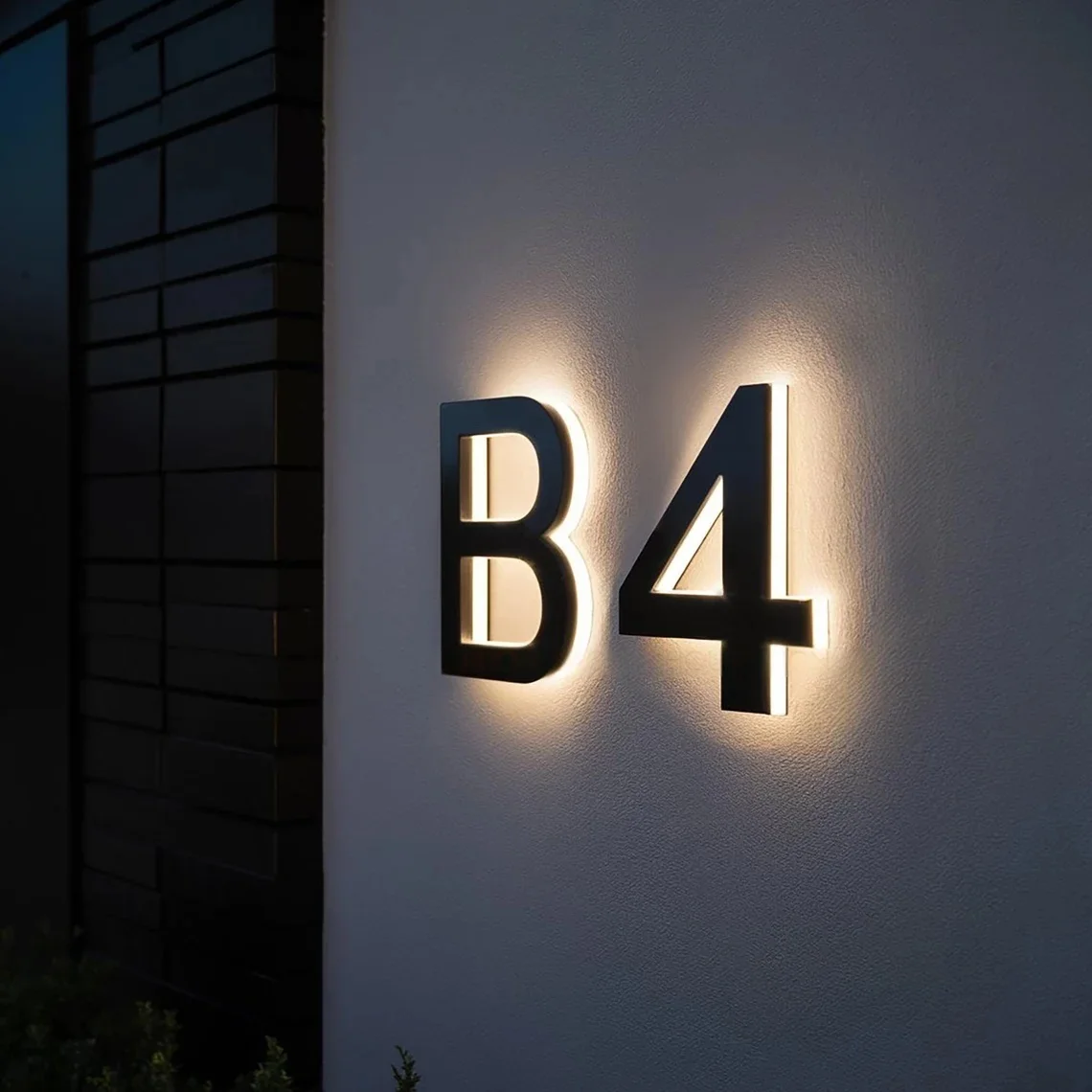 Номера дома с подсветкой. Светодиодные адресные номера. Современная вывеска дома. Подсветка. 3D плавающий металлический кондо. Номер адреса. Номера дома с подсветкой. Светодиодные адресные номера. Современная вывеска дома. Подсветка. 3D плавающий металлический кондо. Номер адреса.
