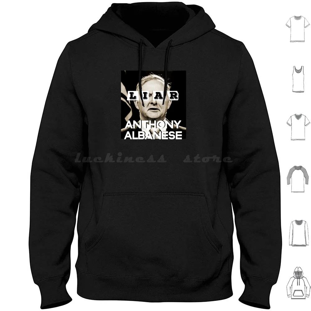 Sudaderas con capucha de Anthony Albanese de manga larga, Anthony Albanese, Anthony Australia, Albo, política, Labor, Auspol, Labor