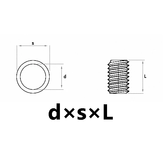 A2-70 Stainless Steel Internal External Thread Reducer Nuts M2-M8 Thread Repair Adapter Inserts for DIY Industrial Fastening