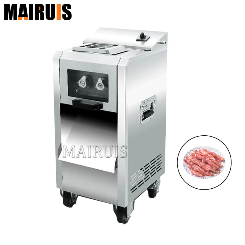 Multi-Function Commercial Meat Cutter Fresh Vegetable Slicer Stainless Steel Meats Cutter Machine