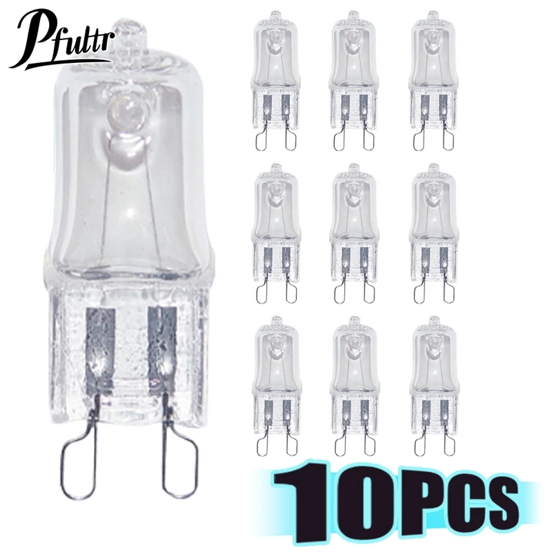 10Pcs Oven Light Bulb G9 High Temperature Bulb Steamer Light 25w 28w 40w 60w