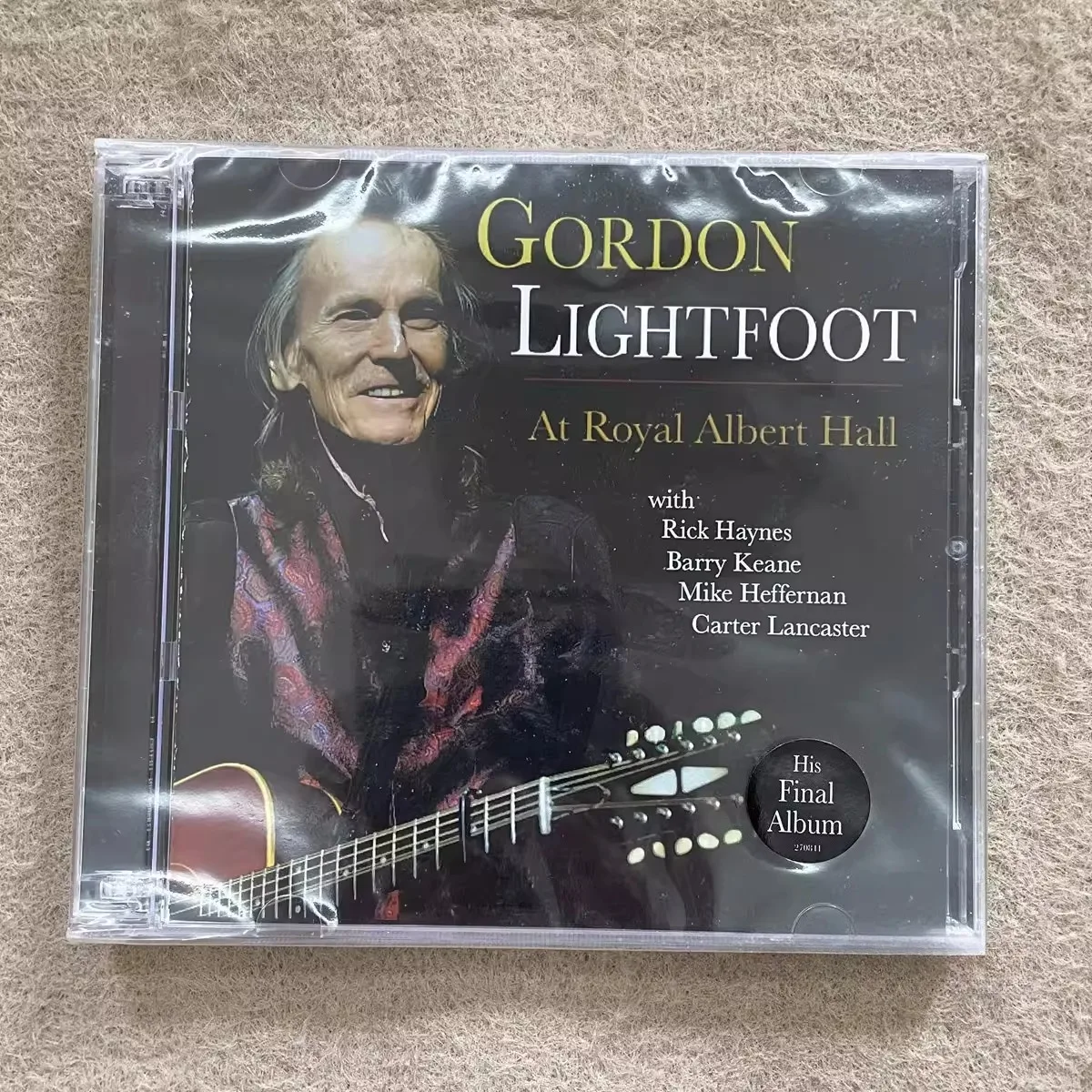 

Gordon Lightfoot At Royal Albert Hall – Canadian Folk Legend Final Album Royal Albert Hall Live Performance Music Collectible