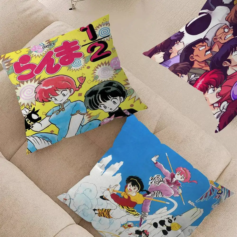 Comedy Comics Ranma 2 1 Pillow Anime Pillow Sofa Bed Head Pillow Cover Cushion Cover 45x45 Cm Fashion