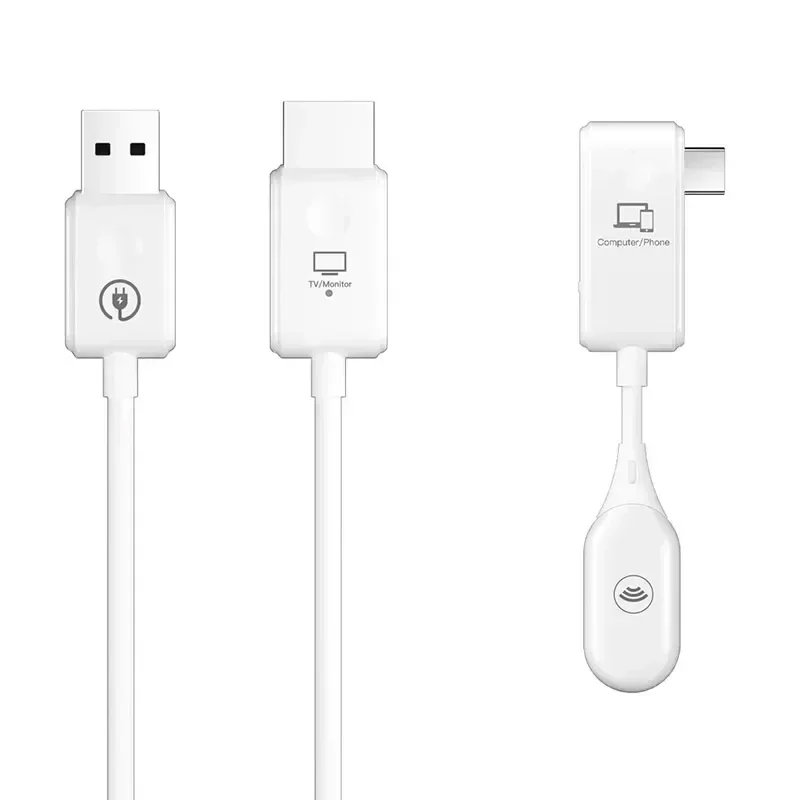 Drahtlose Übertragung, Video-Sender und -Empfänger, HDMI-kompatibler Extender, Display-Adapter, Kabel, Bildschirmspiegelung für Kamera, PC, ToTV
