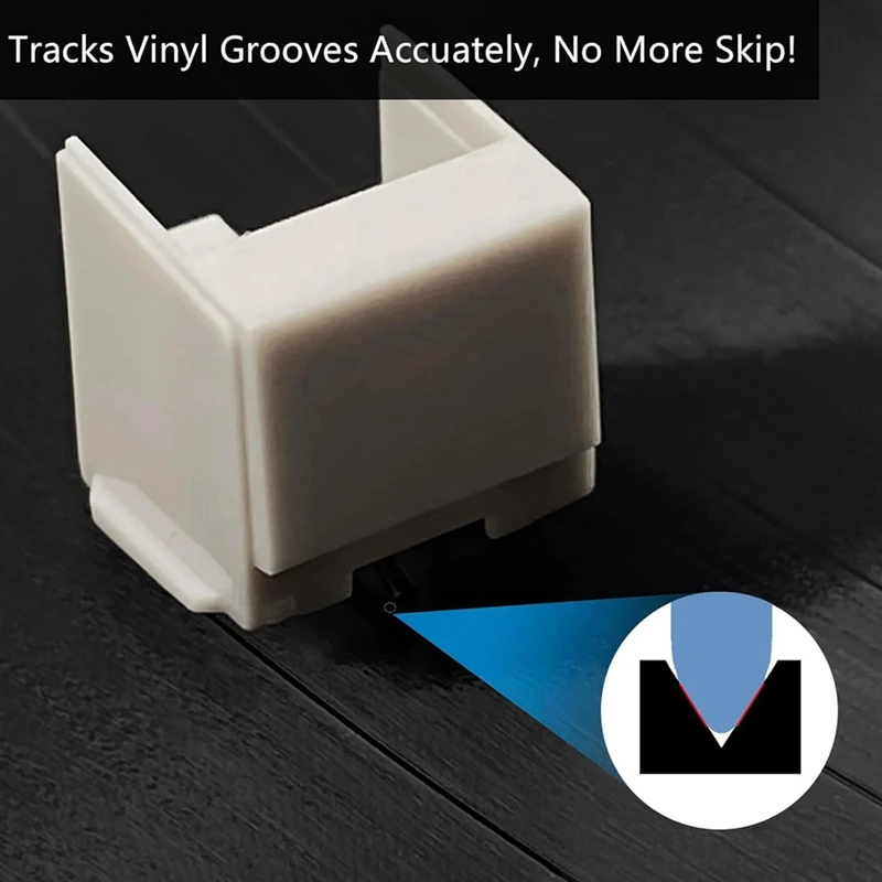 ATN3600L 오디오 테크니카 AT-LP60 AT-LP60USB 턴테이블 스타일러스(커버-A78P 포함)용 원추형 레코드 플레이어 바늘 교체