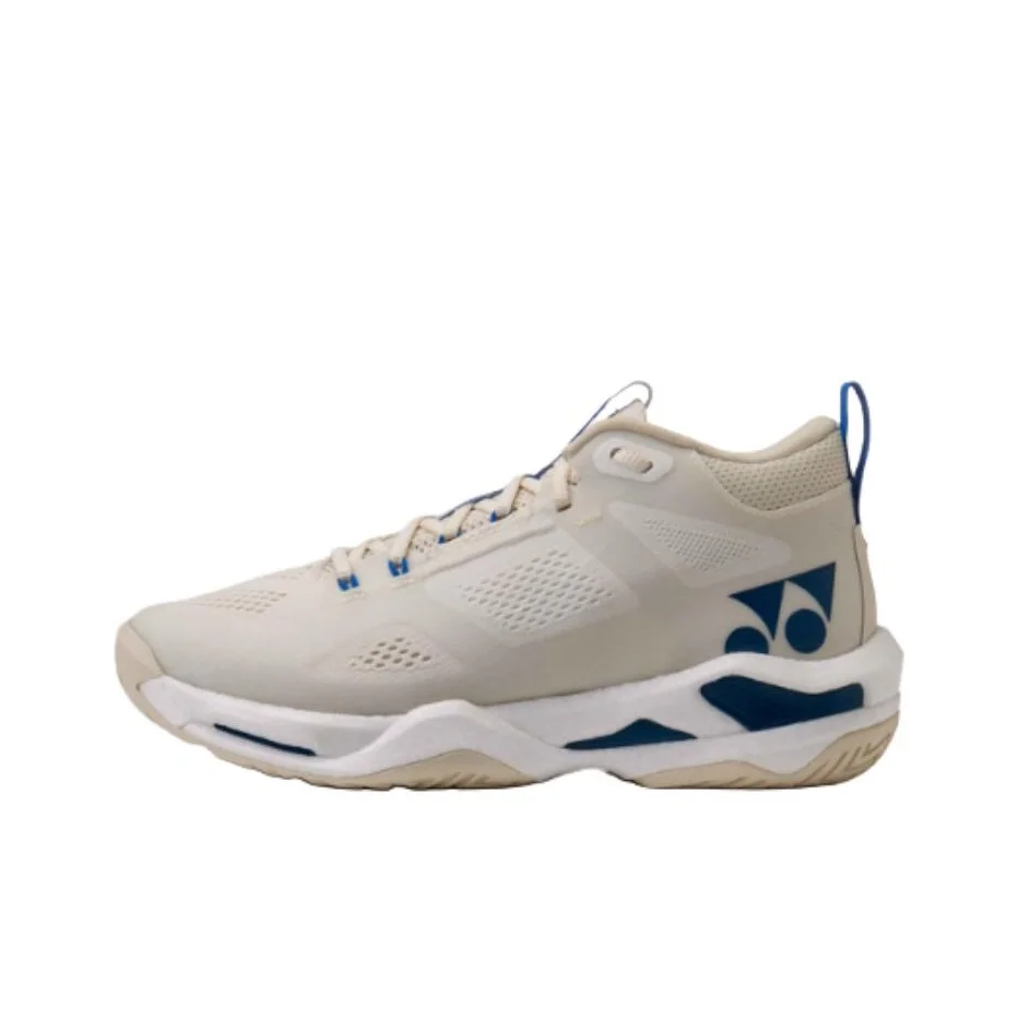 YONEX Graphite Throttle Graphite Throttle SH GT1M Model Mesh Abrasion Resistant High top Casual Shoes Men's Ecru SHGT1M-206
