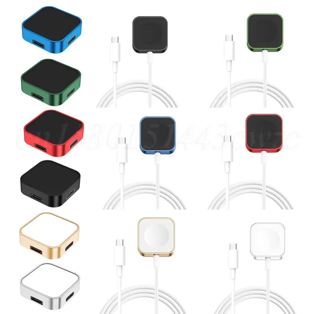 

2 в 1, беспроводное зарядное устройство для Apple Watch Ultra 49 мм/8 7 6