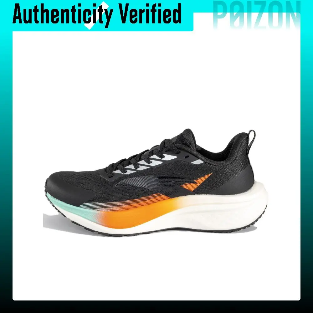 Anta Running Shoes Men's Basic Black/Radiant Green/Vibrant Orange 112715597R-1