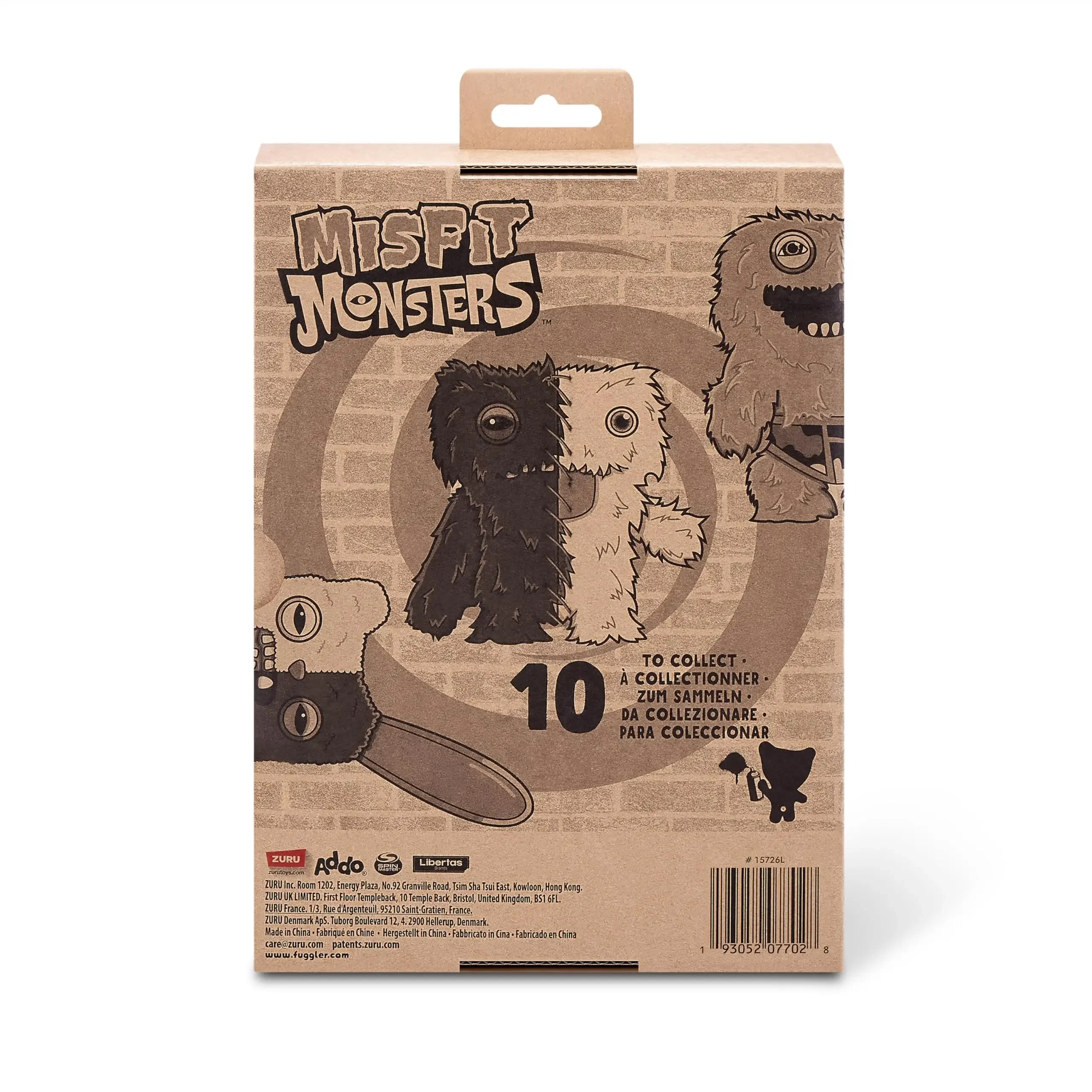 22CM Fuggler Divertenti Denti Brutti Mostri Giocattoli di Peluche Fugglers Multi-colore Mostri Cartoon Strano Peluche Fuggs Bambole Regalo Per Bambini