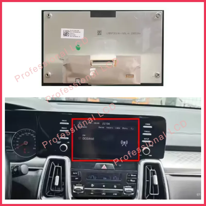 

Original 8''inch LCD TDO-0797F00136-V3 TD0-0797F00136-V6 V2 LCD Display Touch Screen for kia hyundai Radio Navigation LMB5F00136