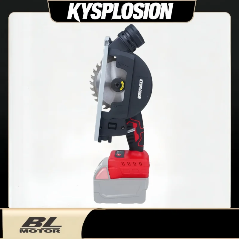 

4" Brushless Cordless Cut-Off Tool For Milwaukee M18 Battery 500W mini Saw Up to 12000RPM with 6 Cut Off Wheel
