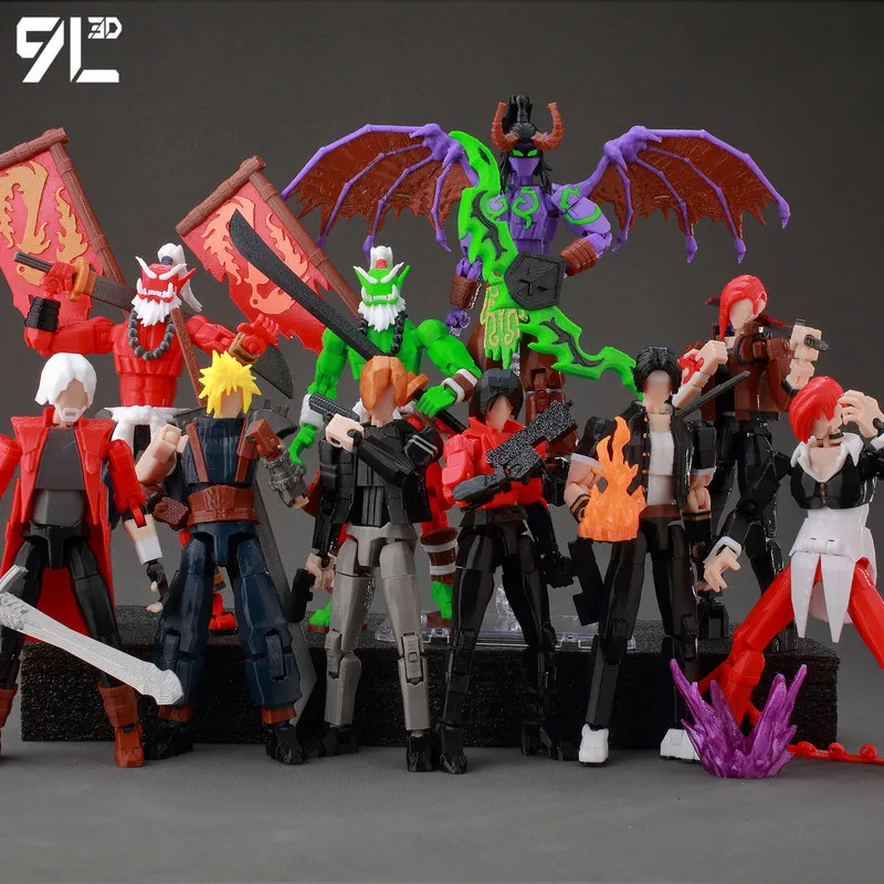 Figuras Articuladas Impresas en 3D 9l3d, Mark Grayson Invincible, Personajes de Anime de Jujutsu Kaisen, Colección de Decoración, Modelo de Juguete, Regalo