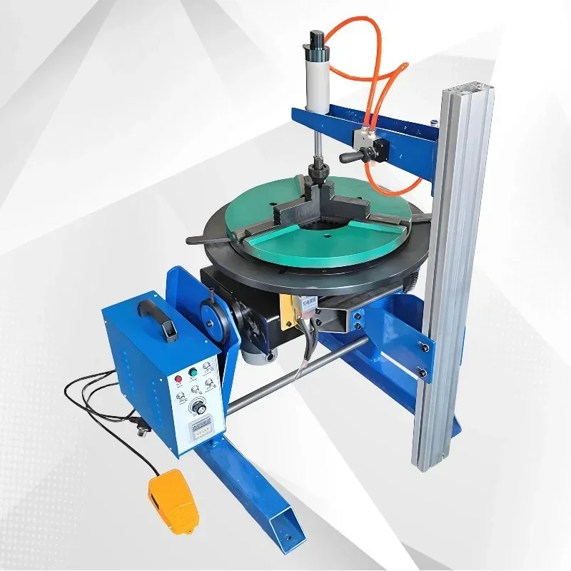 Mini Rotary Welding Positioner Table With Clamp Chuck, 10 Kg Payload