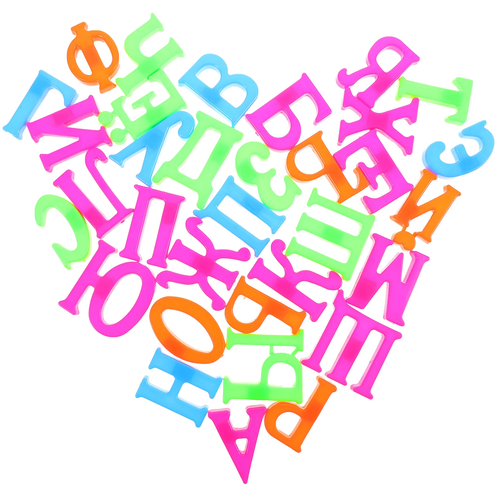 2 세트 자석 알파벳 문자 플라스틱 문자 스티커 러시아어 학습 냉장고 장식 교육용