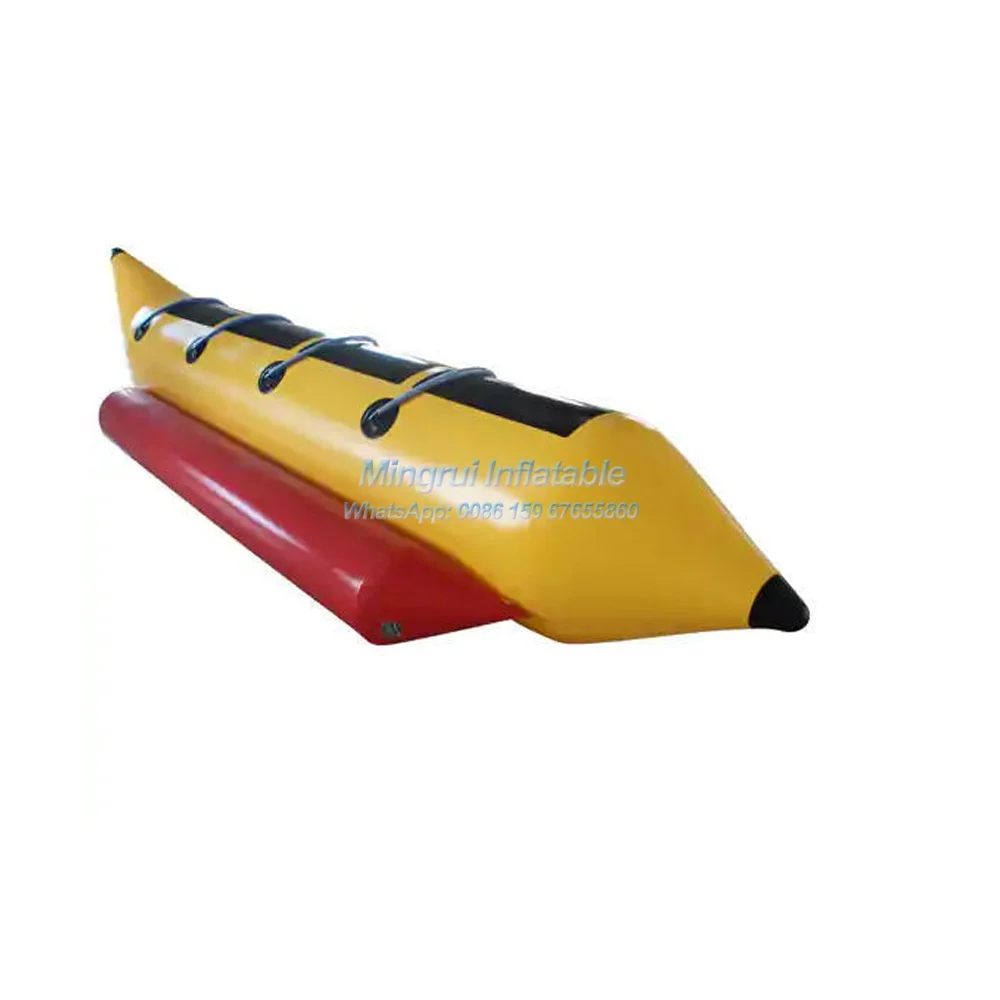 

Inflatable Banana Boat for Beach Water Park Game, Water Flying Fish, Towable Tube