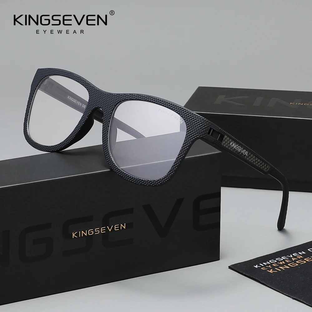 KINGSEVEN Klassische Anti-Blaulicht-Brille für Studenten, zum Lesen und Schreiben, Schutzbrille für Männer und Frauen, Arbeitsschutzbrille