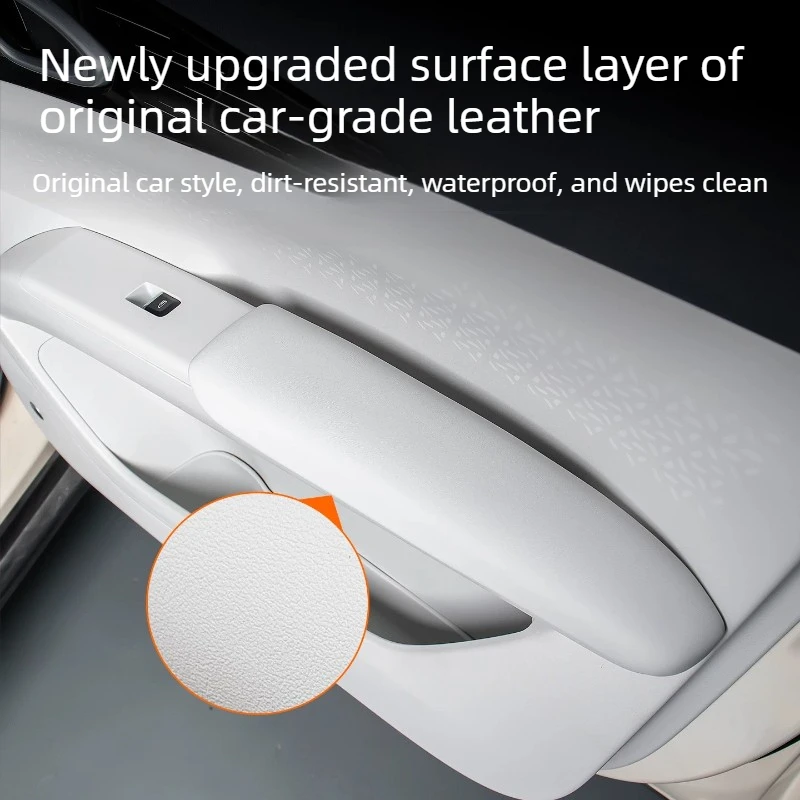 Door Armrest Protection Panel Decorative Cover Protector Sticker For Geely EX2/Xingyuan Elbow Pad Cover Car Accessories Supplies