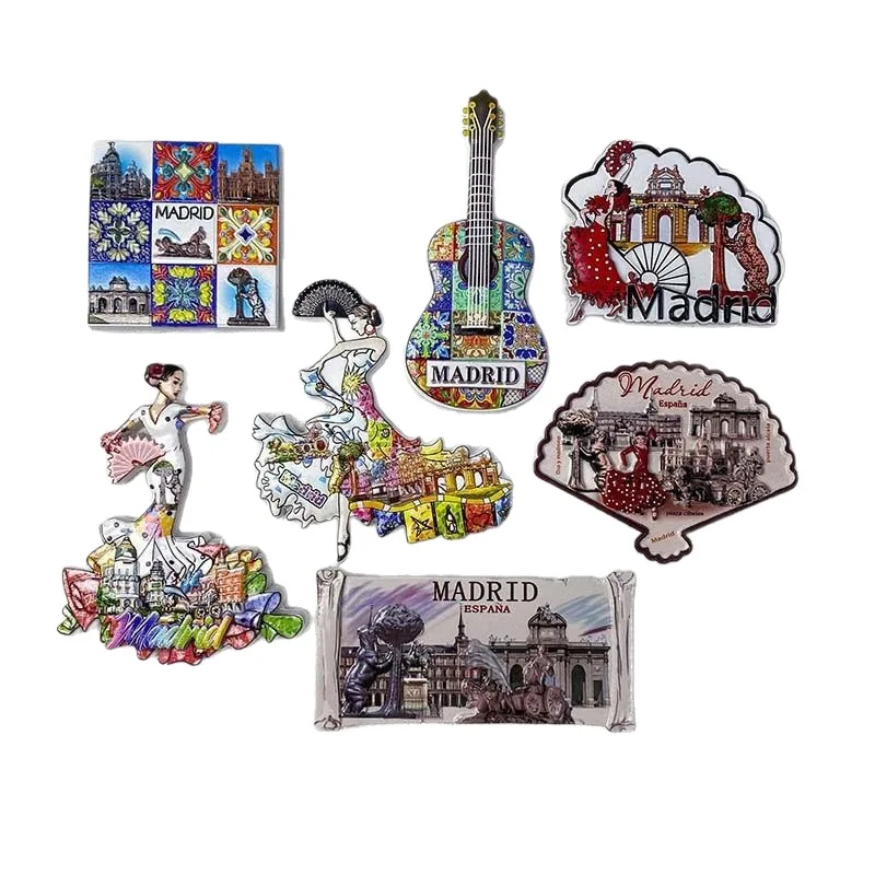 

3D Barcelona, Spain Tourist Souvenir3dMagnetic Fridge Magnet Souvenir