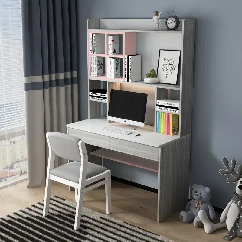 

for Office Table with drawer Desk Modern Office Table and chair set Home Wooden furniture Panel Laptop Computer Furniture