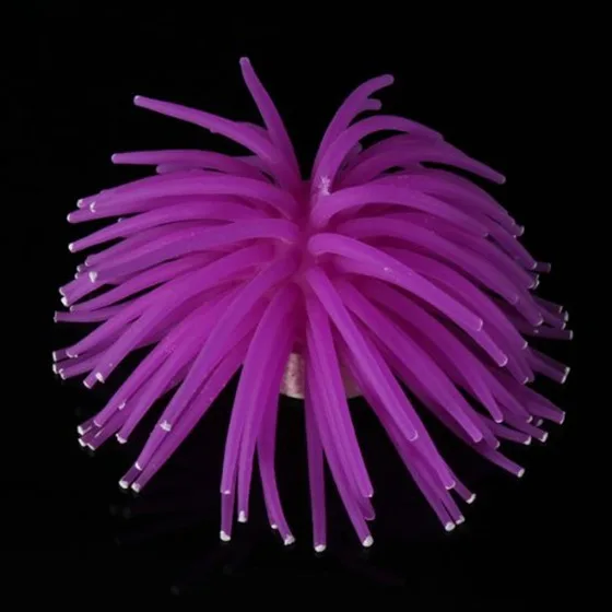 Aquarium Fish Tank Sea Artificial Fake Coral Ornament Decoration Purple