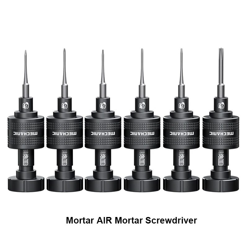 MECHANIC Mortar Pro Air Max Magnetic Screwdriver Set for Mobile Phone Repair 1.5 1.2 Penta 0.8 Triangle 0.6 Bolt Driver Kit