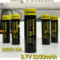 18650-35A Battery 2024 New 100% Original  High Quality 3100mAh 3.7V Rechargeable Suitable for Screwdriver Flashlights and Games