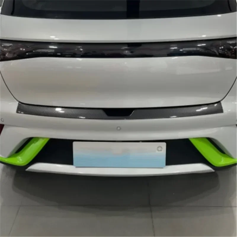 

WELKINRY For BYD ATTO 2 Dolphin 2022-2026 Car Tail Rear Bumper Box Gate Door Trunk Boot Doorsill Threshold Scuffproof Pedal Trim