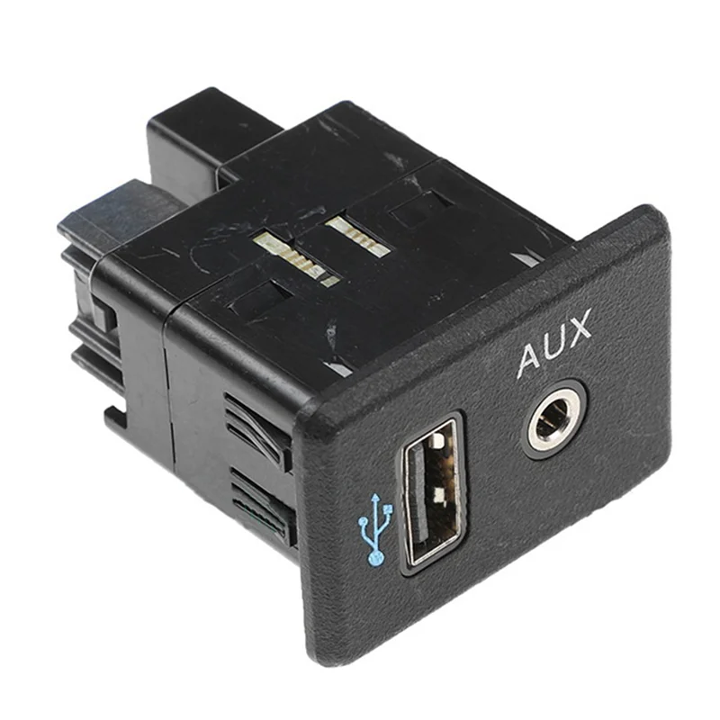 USB+AUX Dual Interface Module Auxiliary Audio Plug Charge USB Port for Nissan Altima 795405024