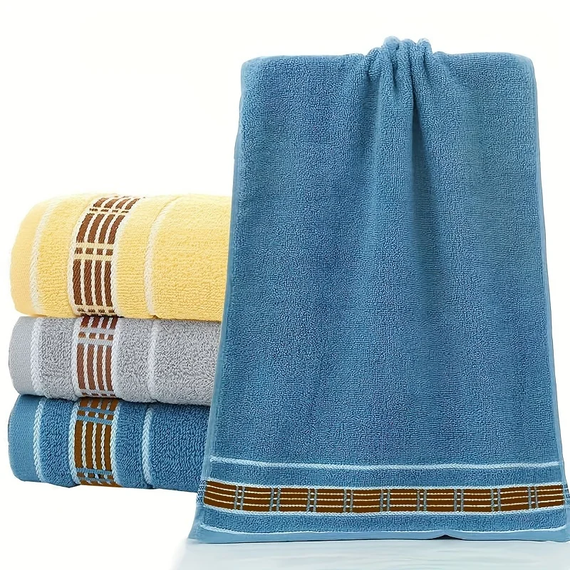 3pcs face towels, thickened, soft, absorbent and skin friendly household towels, face towels and handkerchiefs