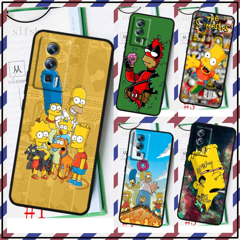 

Boy The Simpson Disney For Xiaomi Redmi 9A 9C 9AT 10C 9 9T 10 12C 13C A3 12 K60 A1 K50 K40 5G Black Cover Phone Case