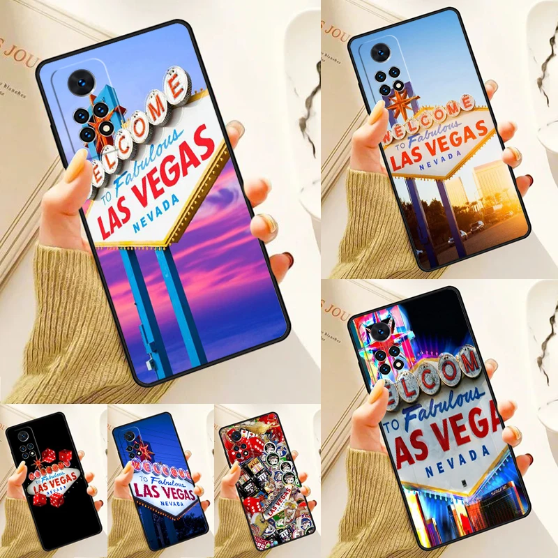 Las Vegas Nevada Gamble Case For Samsung Galaxy S24 Plus S23 S20 S21FE Lite S22 Ultra Note 20 S8 S9 S10 Phone Coque