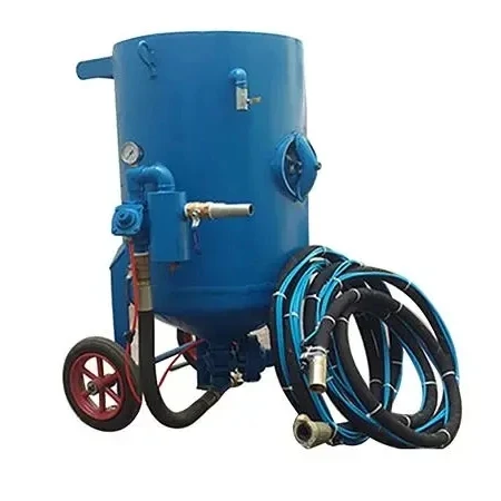 

【Hot】Rust Re-moval Compressed Air Sandblast Cleaning Machine Efficient Pot for Sandblasting