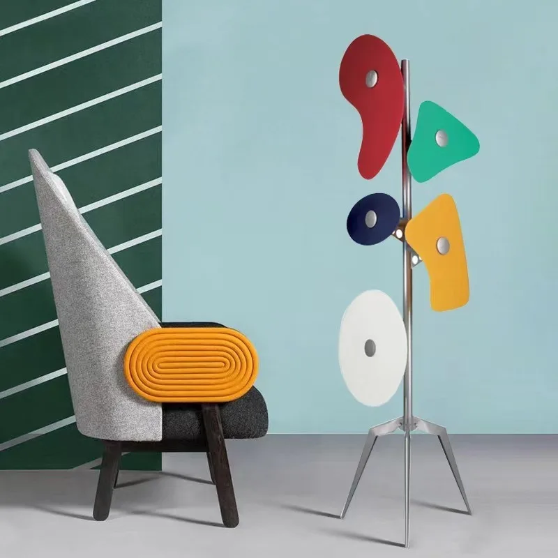 

Floor Lamp Creative Led Color Light Acrylic Orbital Lamp Designer Kawaii Lamp Living Room Room Decoration Light Floor Lamp LED