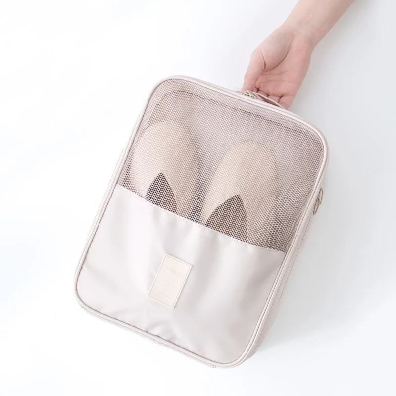 Shoes Bag Multifunction Portable Travel Cosmetic Storage Bag Waterproof Shoes Organizer Bag Dust-Proof Luggage Shoes Box