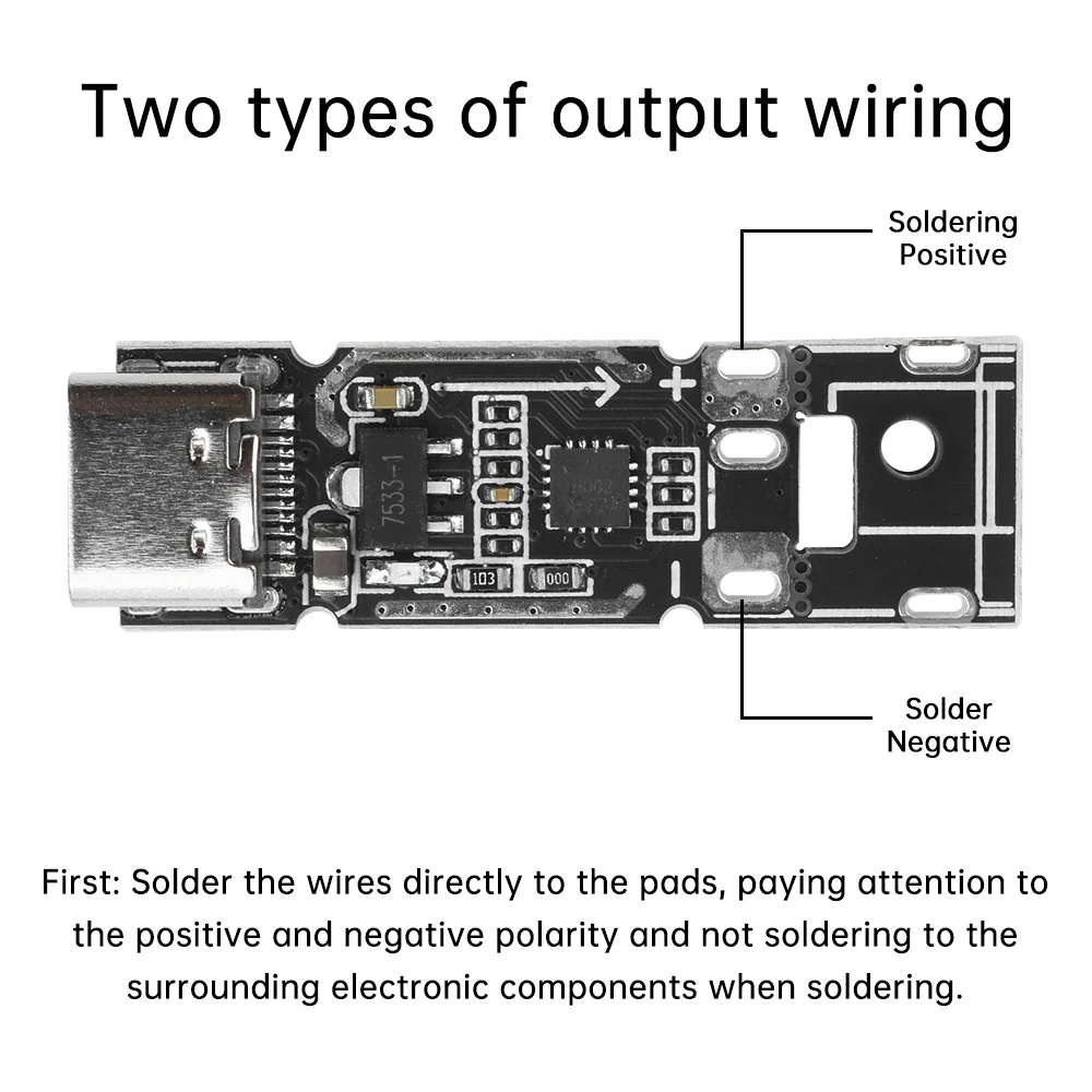 DC 5-28V 140W USB-C Fast Charger Trigger Module Supports PD3.1/QC/AFC/FCP Protocols, for Laptop/Drone/DIY Electronics Projects