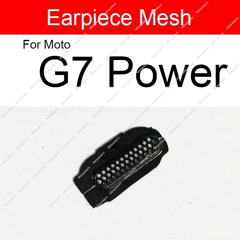 Earpiece Speaker Anti-dust Mesh For Motorola MOTO G5S G5 G7 G8 G9 Plus G8 G9 Play G8 Power Lite Top Earpiece Dust-Proof Mesh