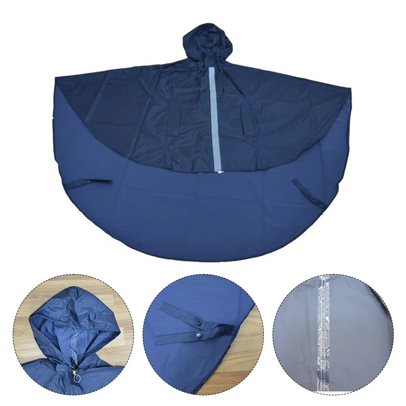 Wheelchair Waterproof Poncho Rain Cover with Hood Disability Aid Rain Mac / Coat Scooter Raincoat for The Elderly