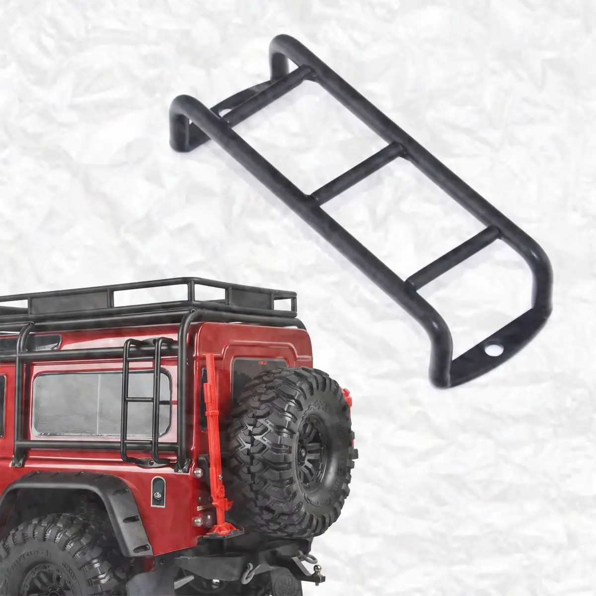 Durable Remote Control Decoration Model Hobby Metal Toy RC Car Ladder Mini Stairs Artificial Easy Installation For Traxxas TRX4