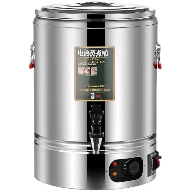 

Электрическая кастрюля с нагревательной пластиной для приготовления лапши на пару и приготовления супа, подходит для коммерческих кухни.